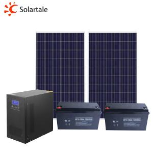 50KW netzunabhängige Solarstromanlage